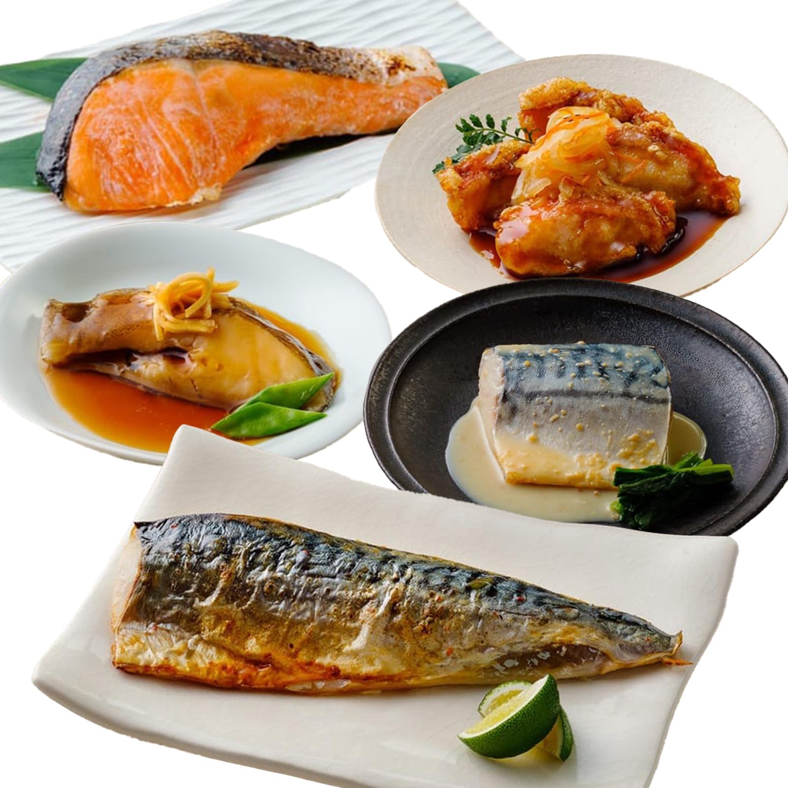 Amazon.co.jp: 松乃江 ふっくら焼きしっとり煮 5種 10食セット